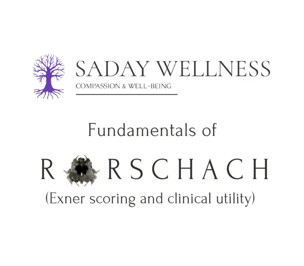 Fundamentals of Rorschach Workshop Course